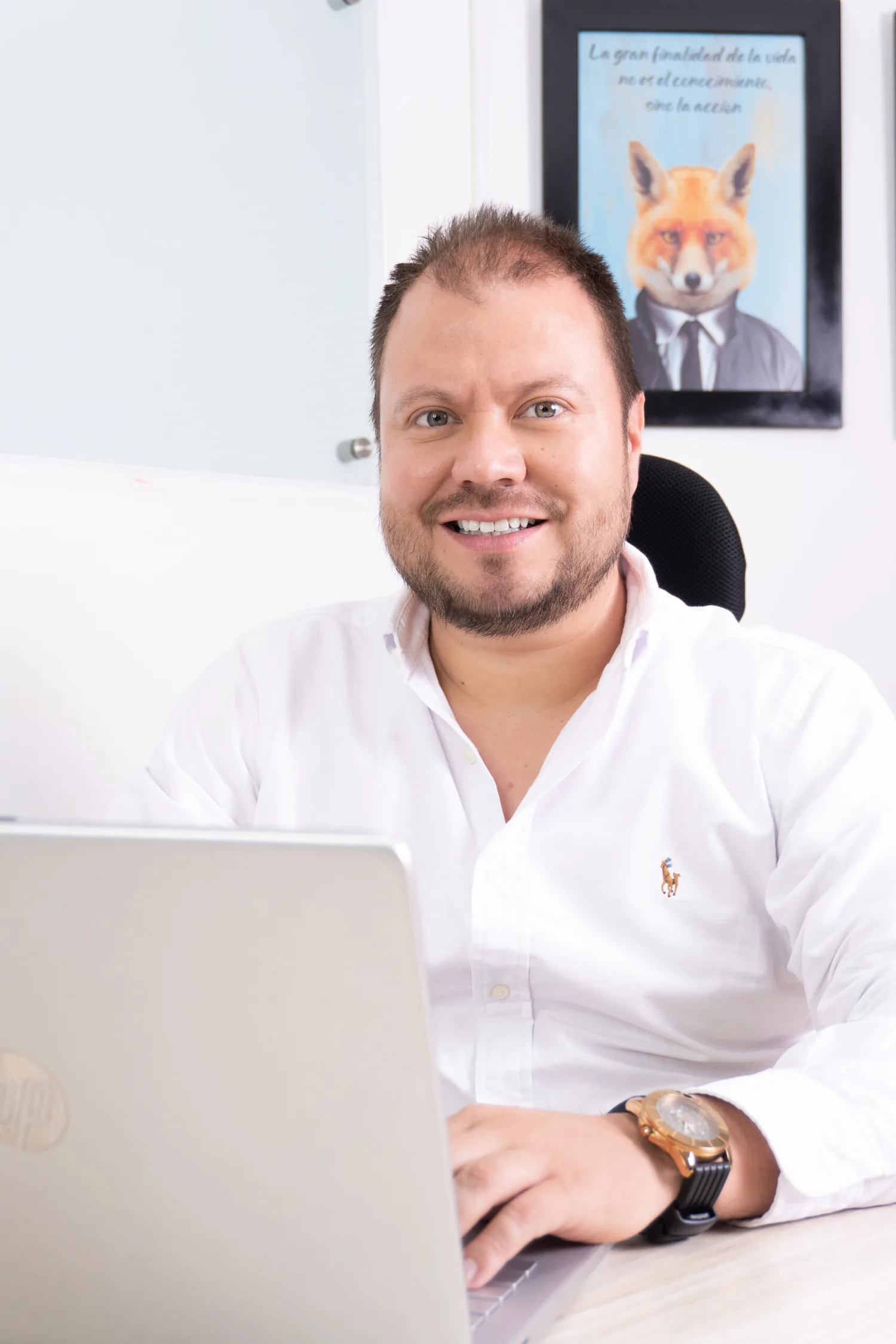 Luis Fernando Bedoya, CEO y fundador de Polar Inc